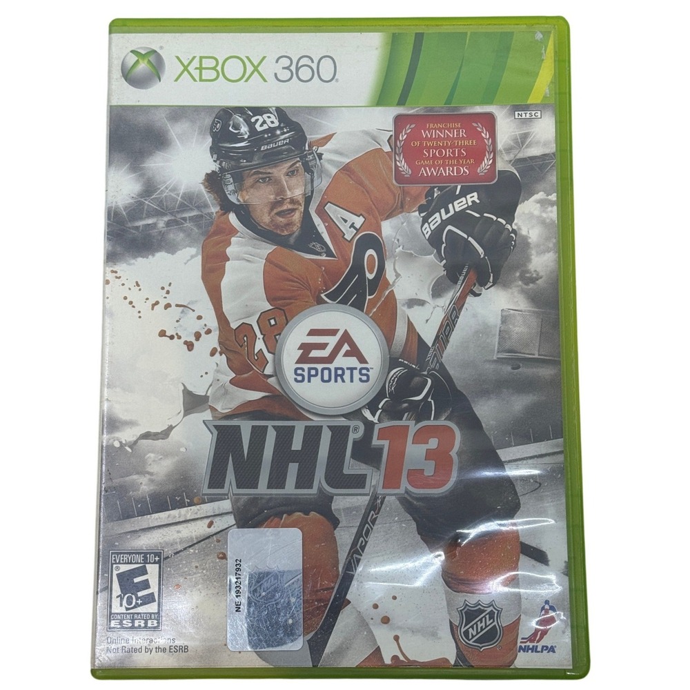 NHL 13 Xbox 360 EA Sports Hockey Video Game